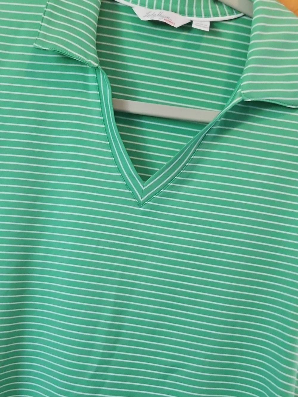 Lady Hagen Striped Sleeveless Top